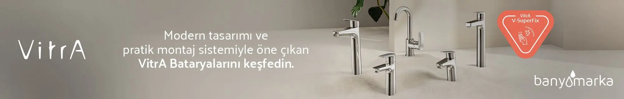 Kampanyalı İndirimli Lavabo Bataryaları